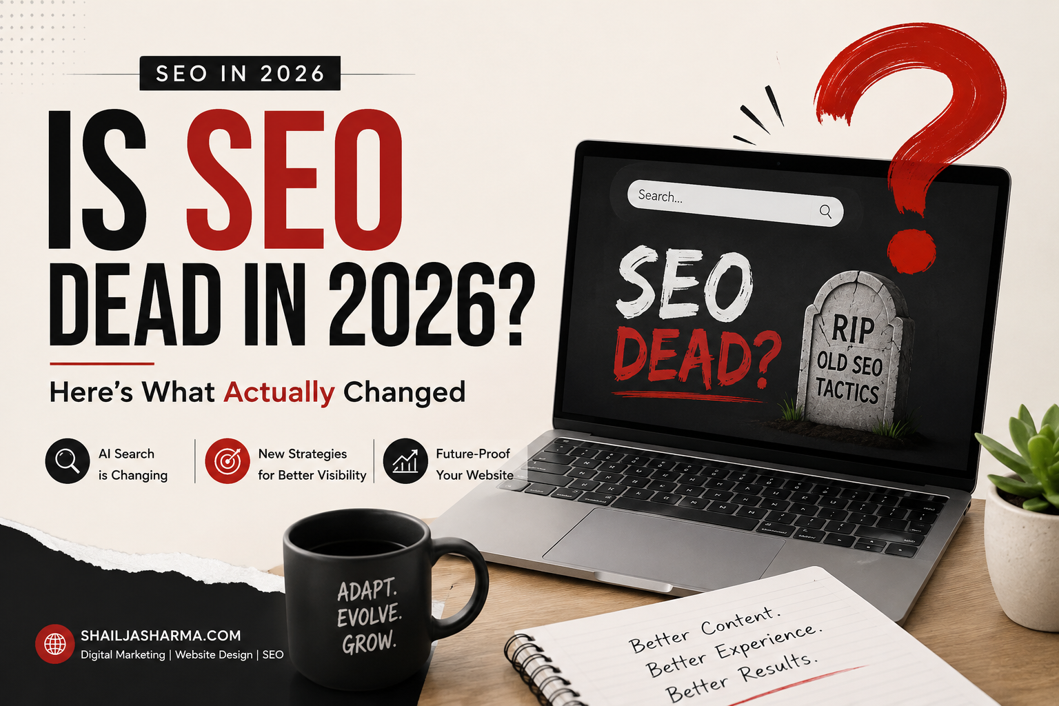 Is SEO dead in 2026- Shailja Sharma