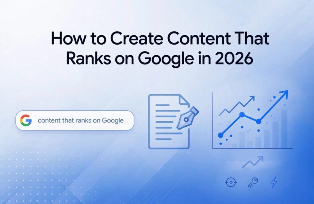 How to Create Content That Ranks on Google in 2026