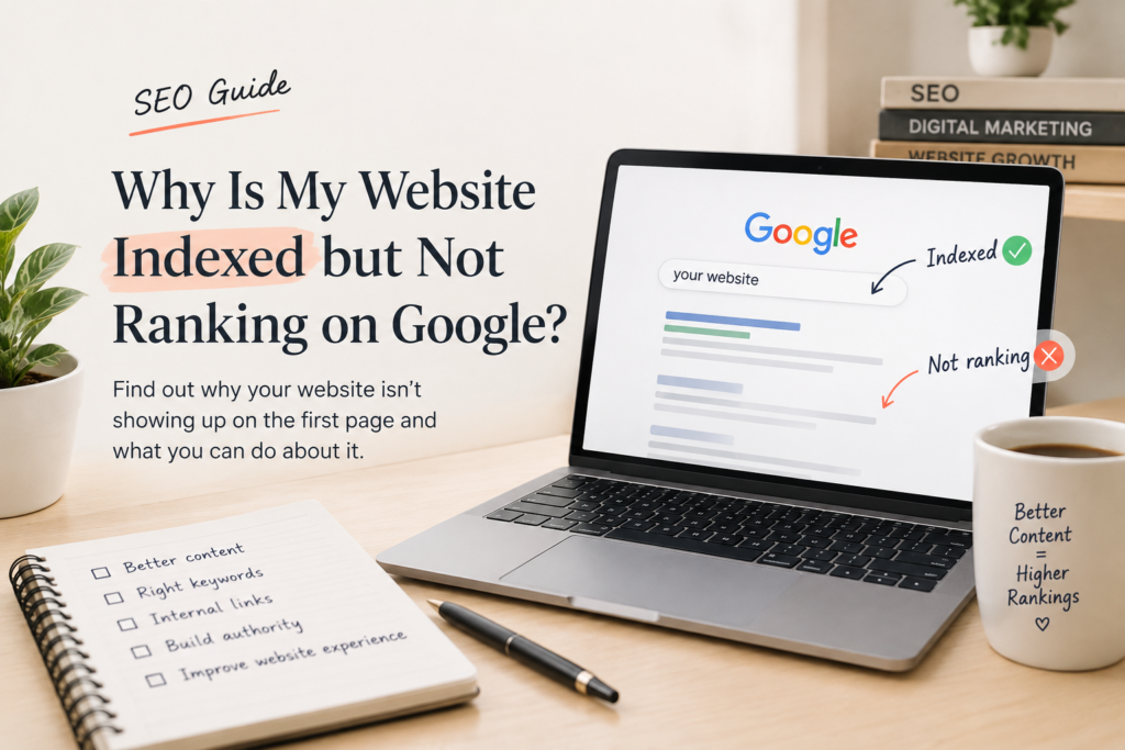 Why Is My Website Indexed but Not Ranking on Google